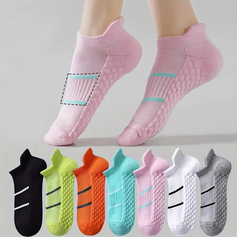 7 Pairs Comfy Stripe Socks