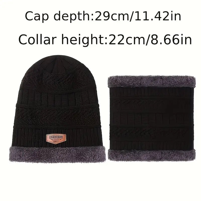 Winter Beanie and Neck Warmer Set