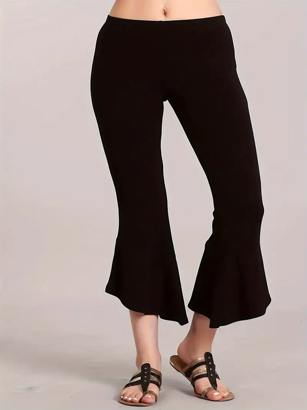 Mid-Calf Bell Bottoms for Women