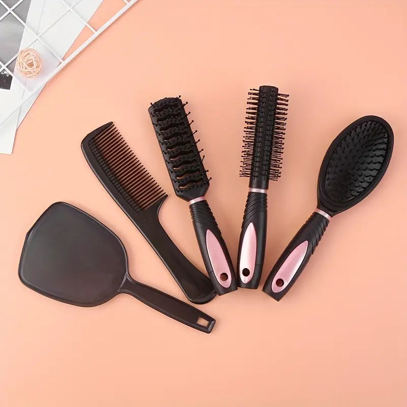 5pcs Hairdressing Comb Set