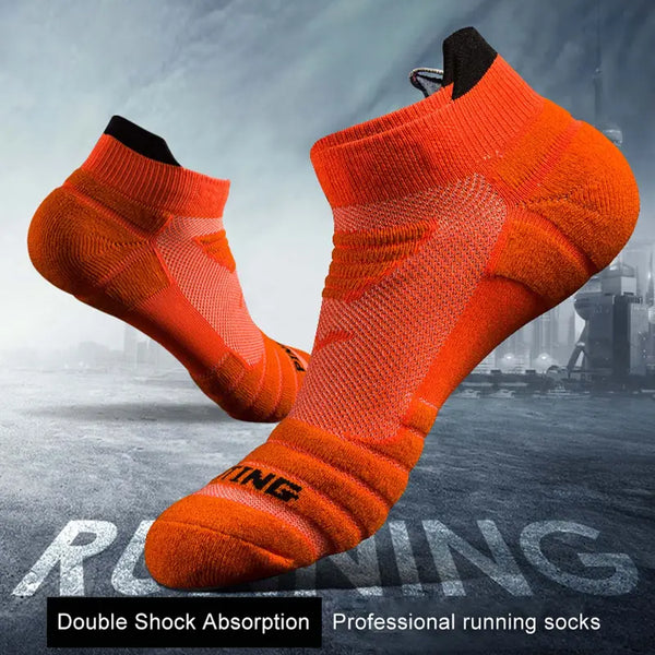 4 Pairs Of Unisex Anti-slip Low Cut Cycling Socks