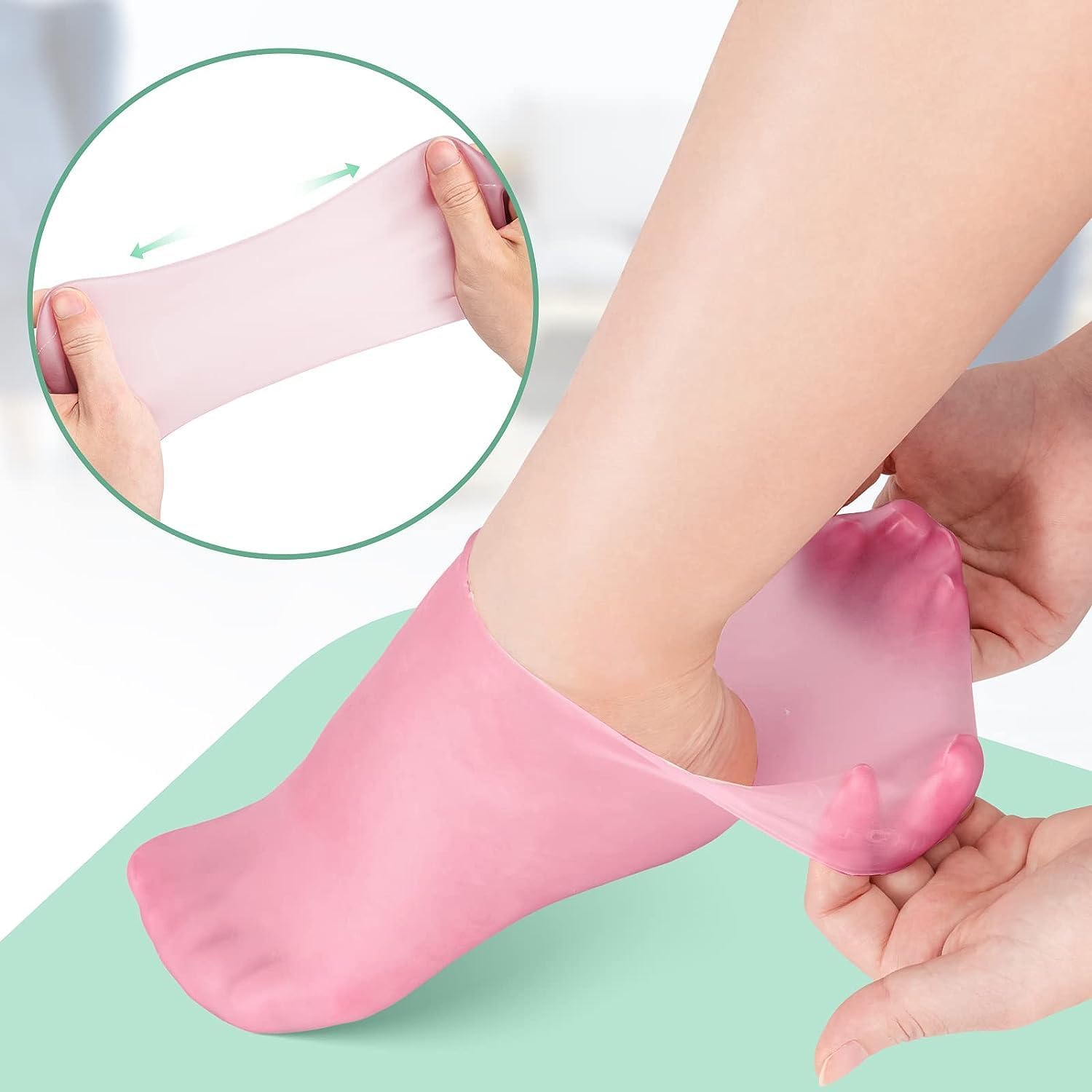 Silicone Gel Socks (1 Pair)