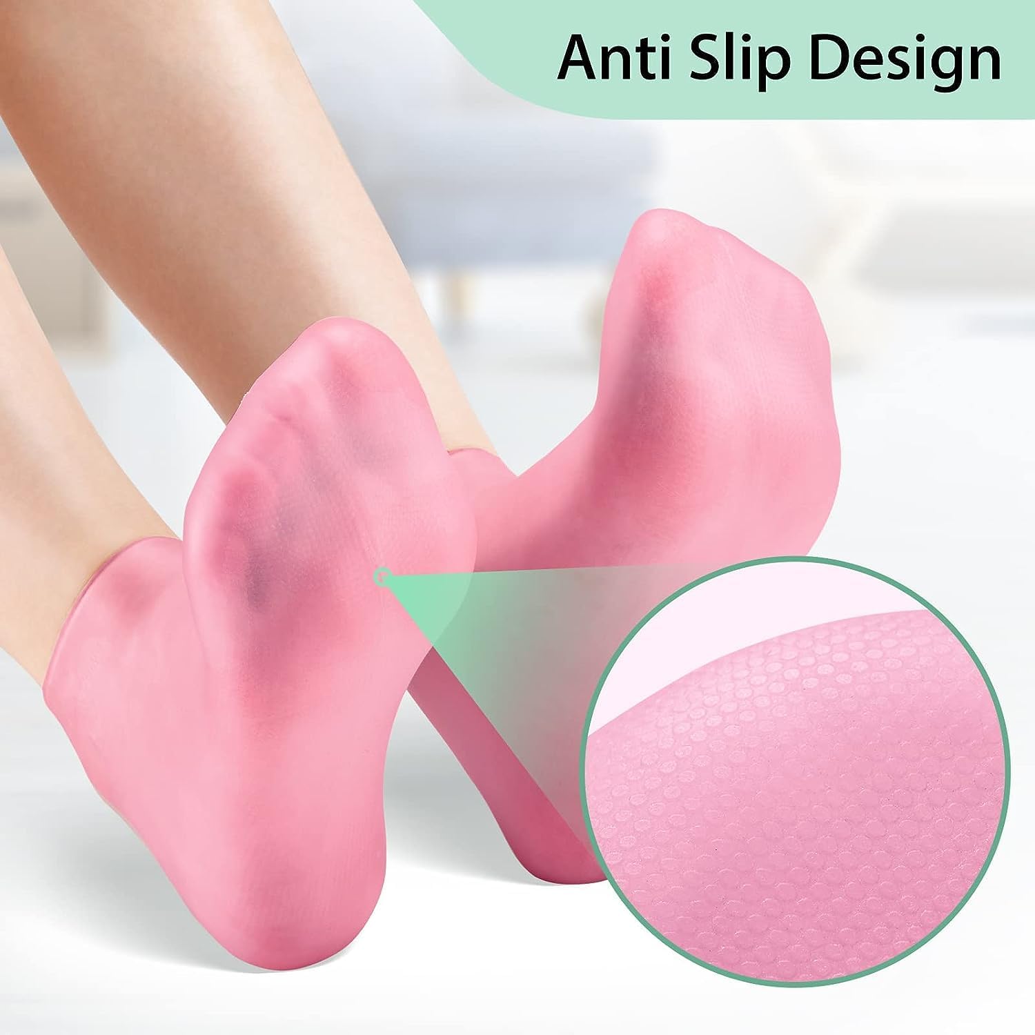 Silicone Gel Socks (1 Pair)