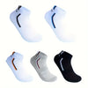 5 Pairs Letter Ankle Socks