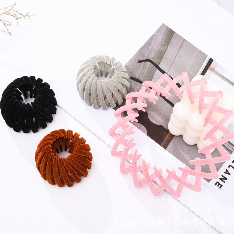 Pack of 3 Bird Nest Shape Hair Clips