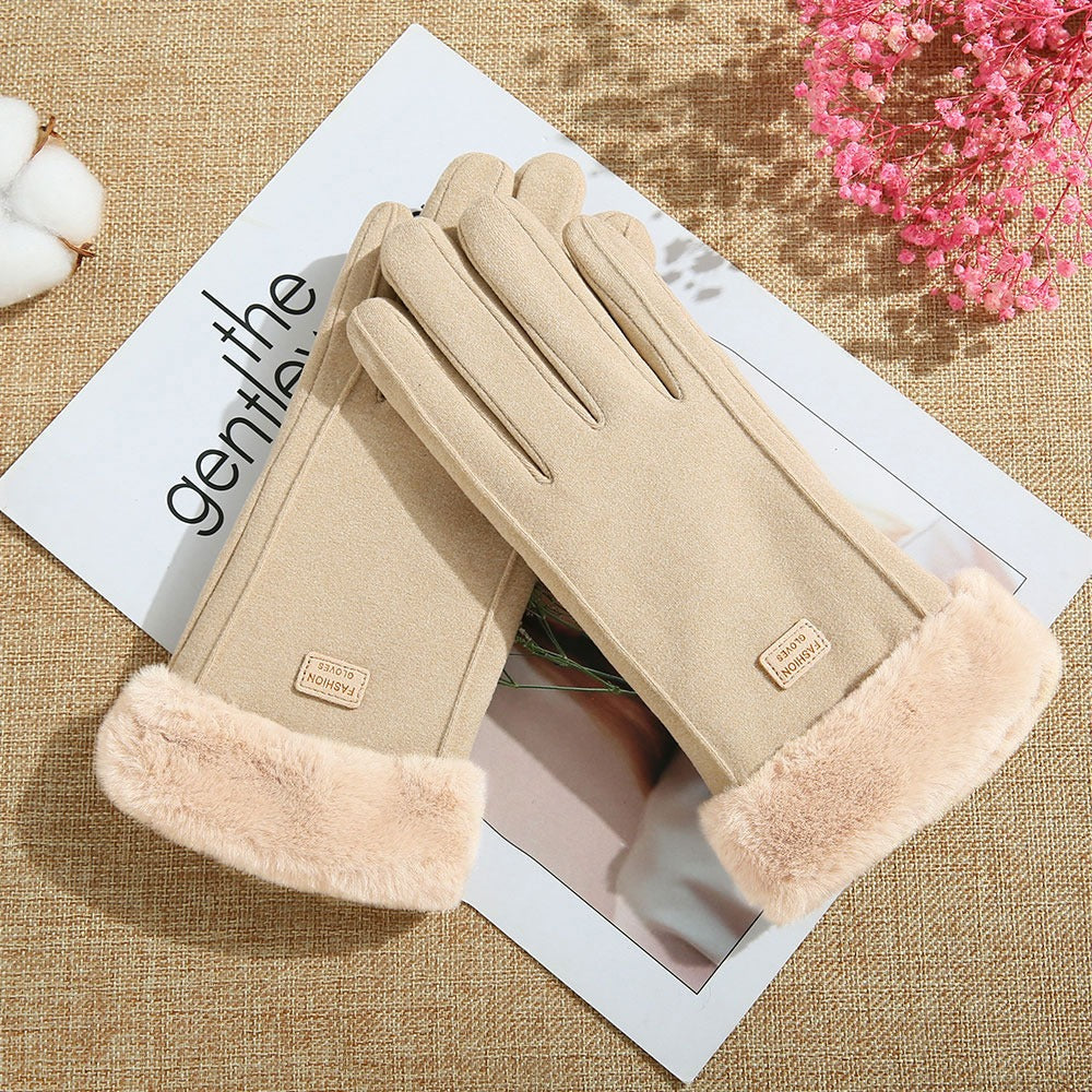 Fleece-Lined Winter Gloves