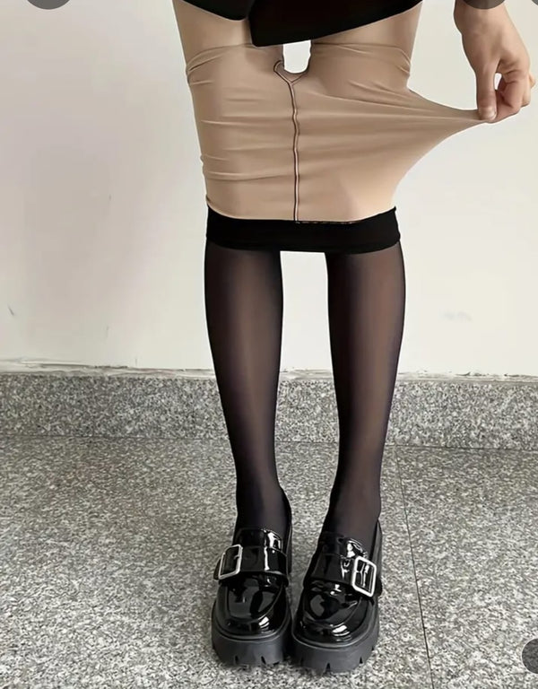 Women's Premium Tights (one-Size) - Stretchable