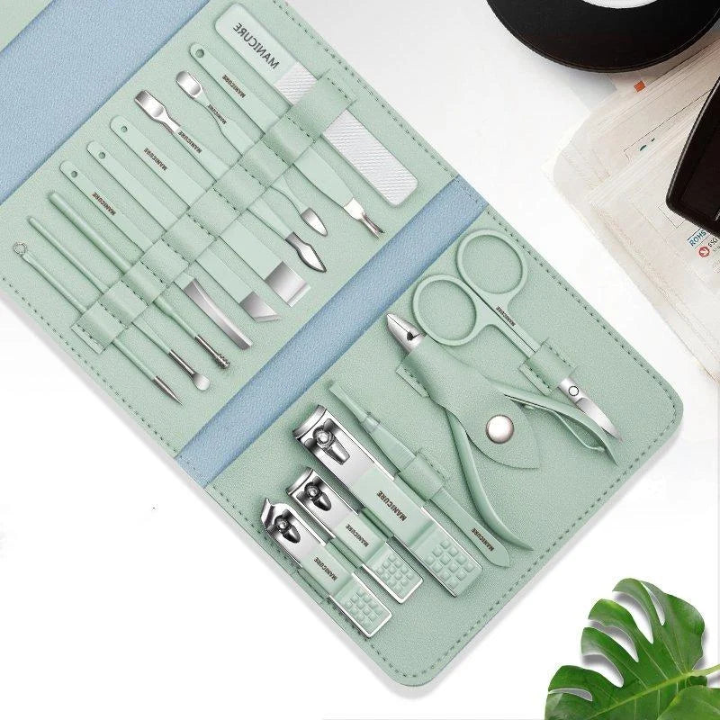 Stainless Steel Nail Clippers (16pcs/ set)