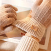 Full Finger Stretch Knit Gloves