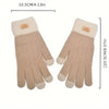 Full Finger Stretch Knit Gloves