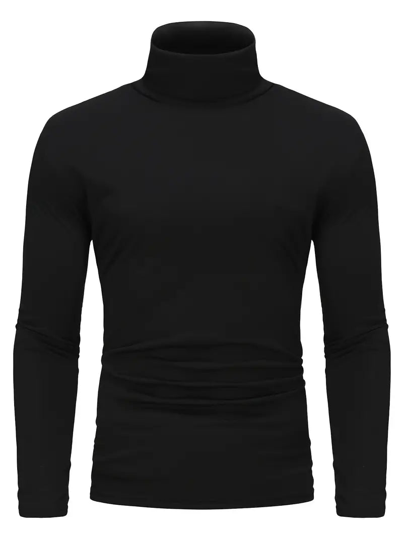 Unisex High Neck Long Sleeve Tops (Imported Quality)