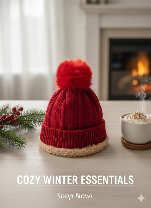 Inner Fleece Woolen Cap