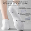 6 Pairs Of Men's Anti Odor Low Cut Socks